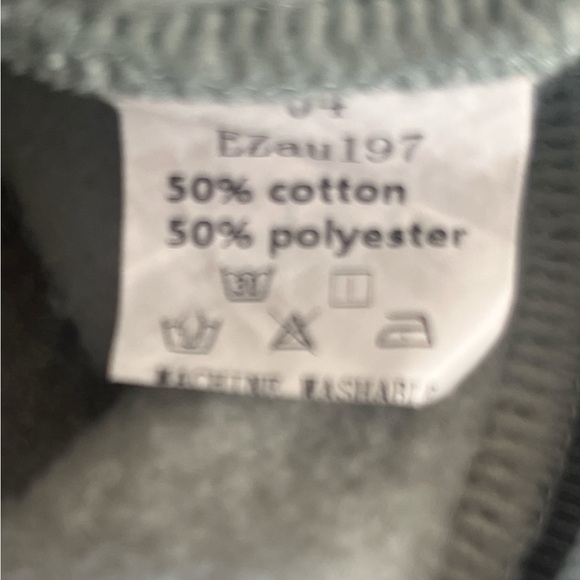 Automat Women’s green zip up oversized Hoodie sweatshirt size Medium - Picture 5 of 6